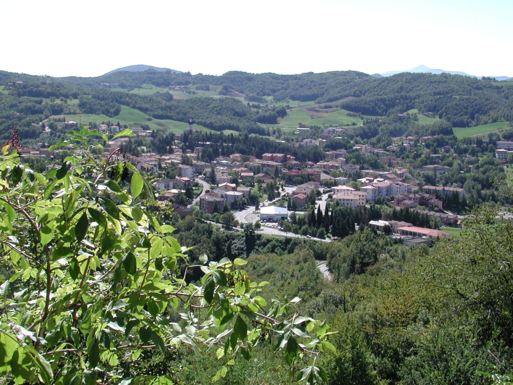 Casina - Veduta dal castello di Sarzano Visitare Casina