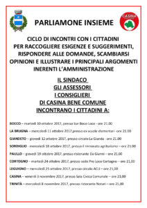 PARLIAMONE INSIEME  - Aggiornamento