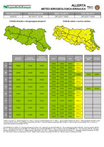 Allerta Meteo (gialla) - possibili formazioni di ghiaccio