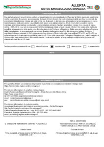 Allerta Meteo (arancione)