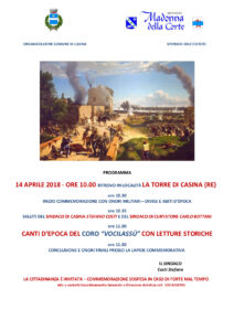 Commemorazione passaggio battaglione