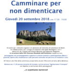 Camminare per non dimenticare