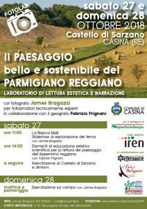 A Sarzano fotolaboratorio di paesaggio con James Bragazzi