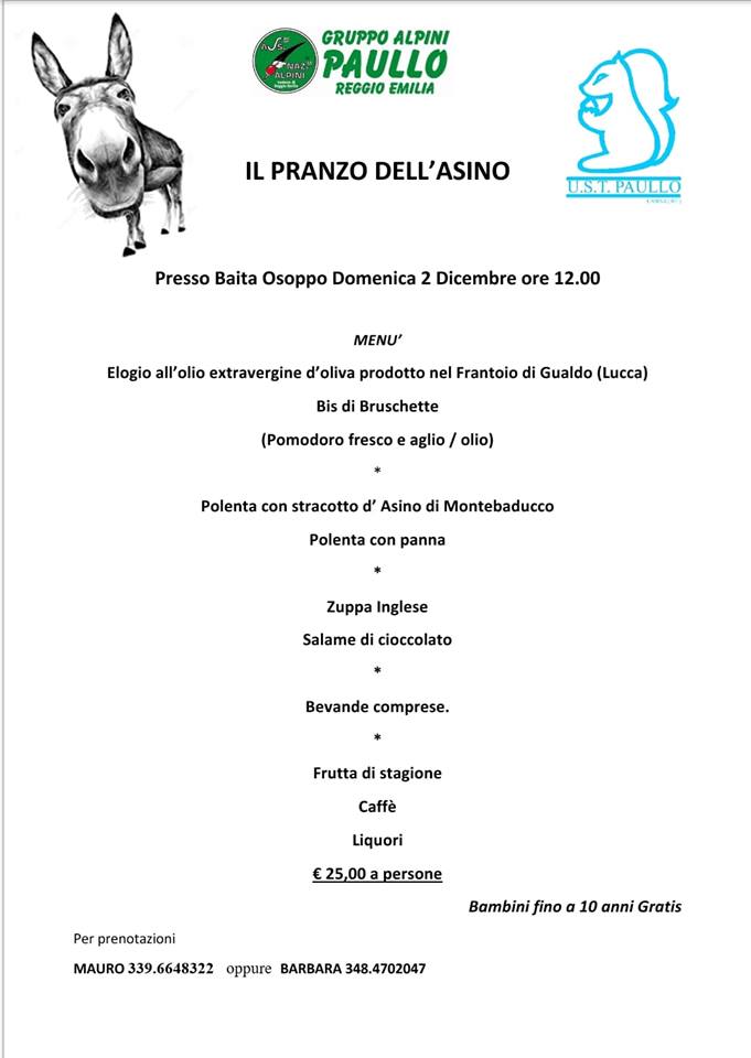 Il pranzo dell'Asino