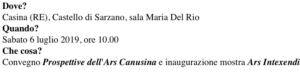 L'essenza e l'ornamento. A Sarzano un convegno sull'Ars Canusina