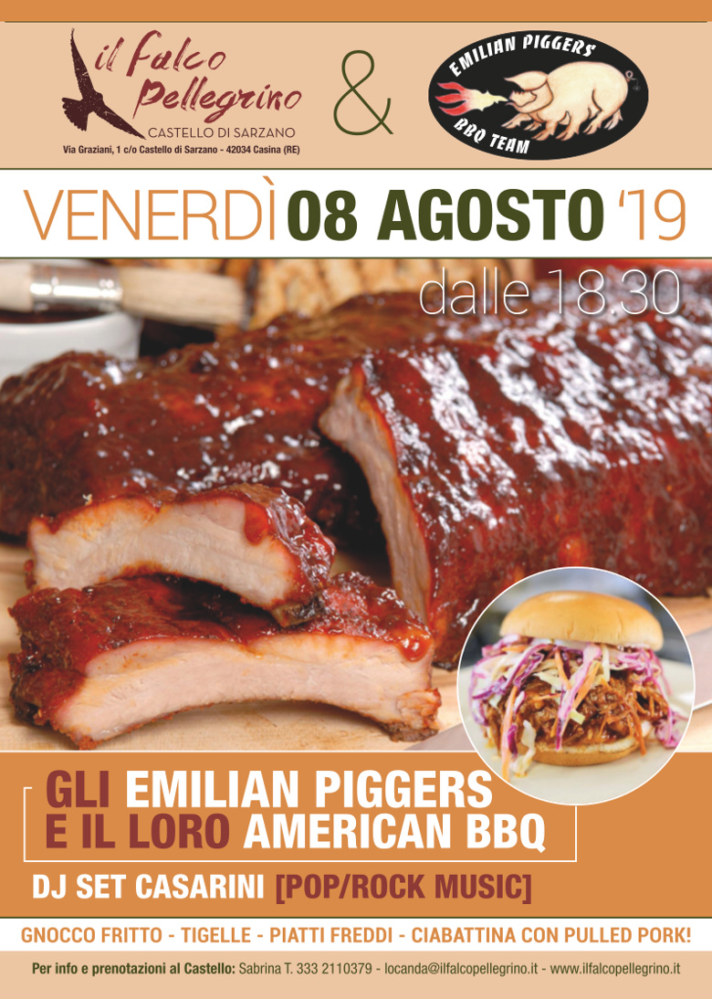 Emilian Piggers e American BBQ