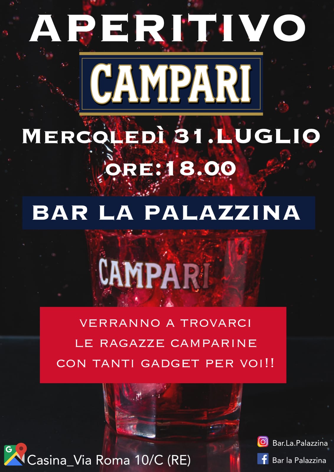 Aperitivo con le Camparine