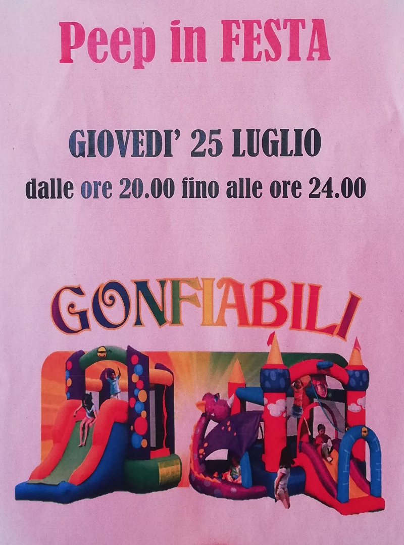 PEEP in festa