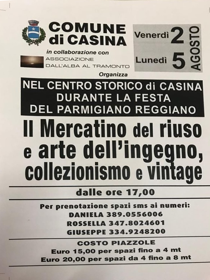Mercatino del riuso