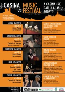 Casina Music Festival. "Sotto le stelle del jazz...
