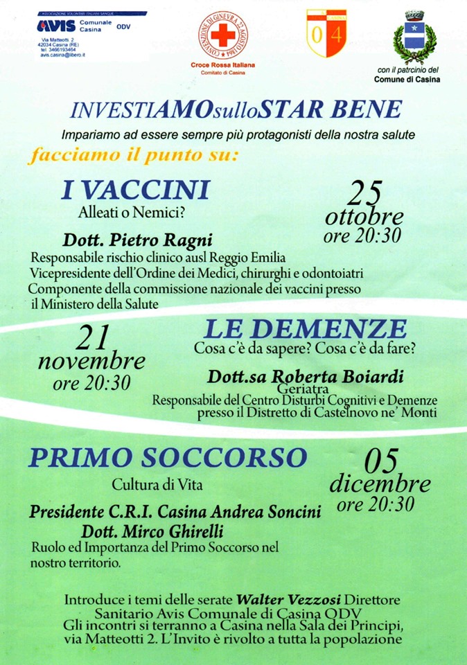 Incontro informativo: I vaccini