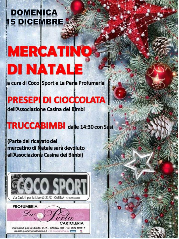 Albero Di Natale Yahoo.Mercatino Di Natale Comune Di Casina