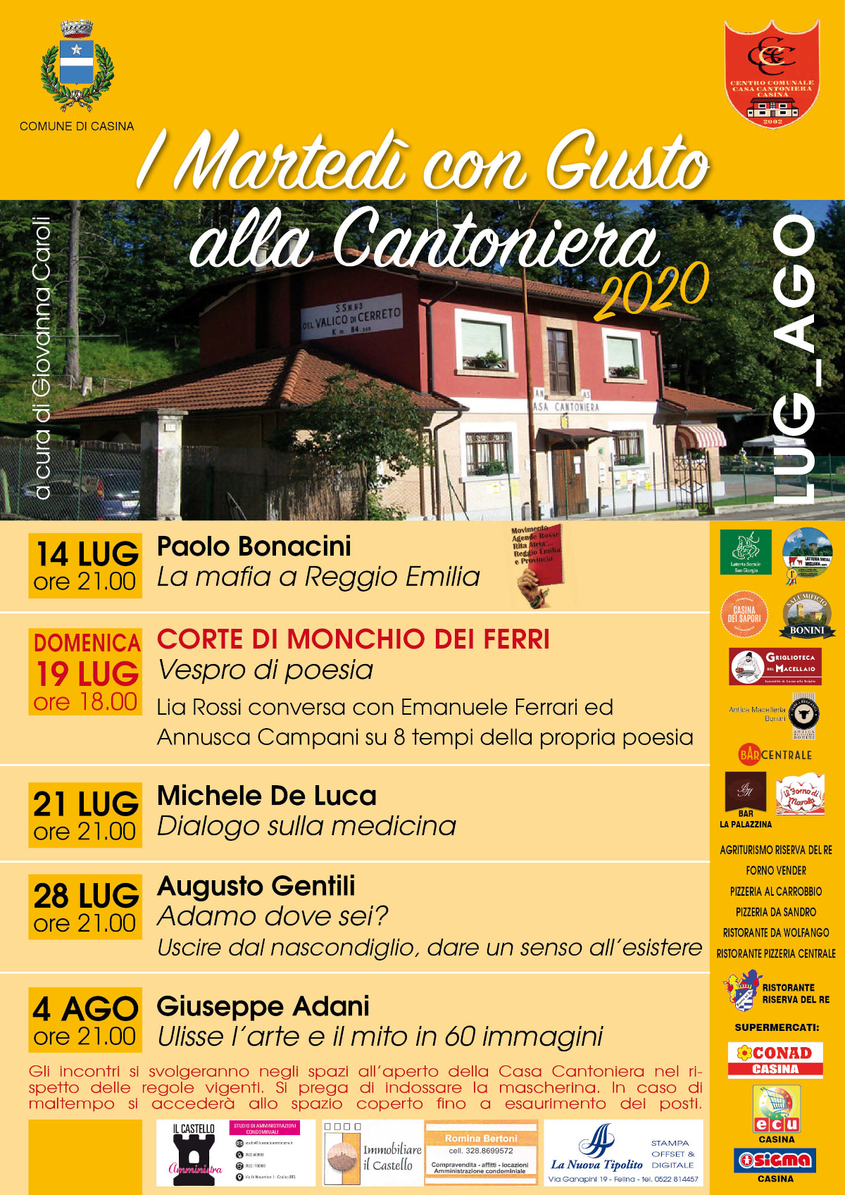 Martedì con gusto alla Cantoniera