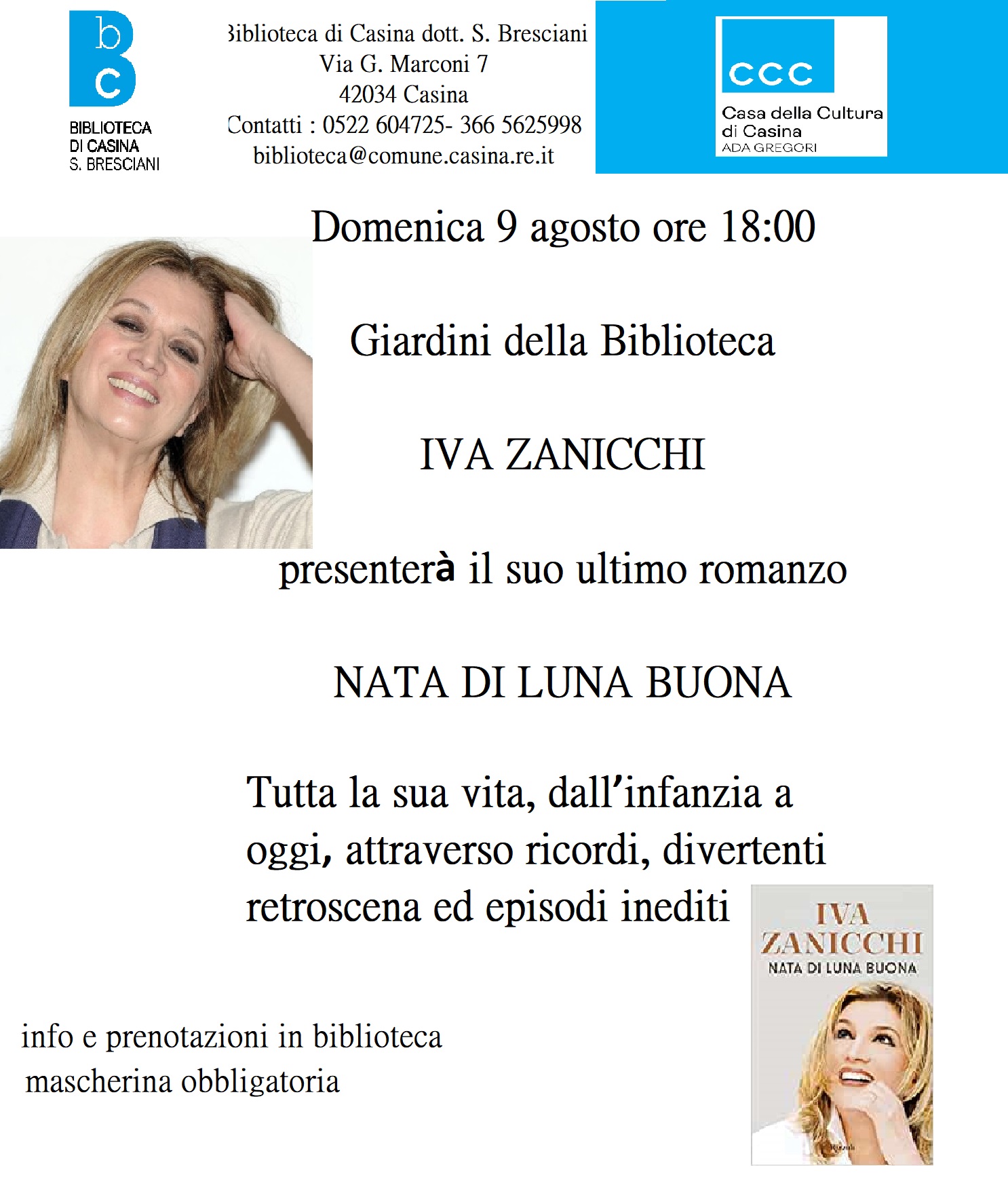 Pomeriggio con Iva Zanicchi