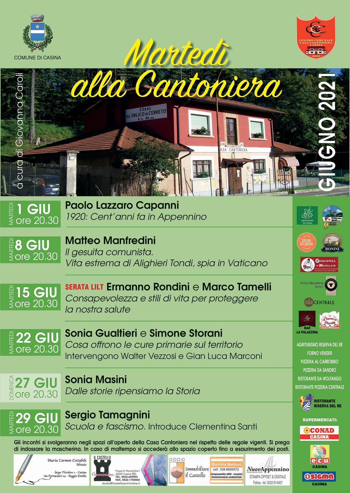 Martedì alla Cantoniera