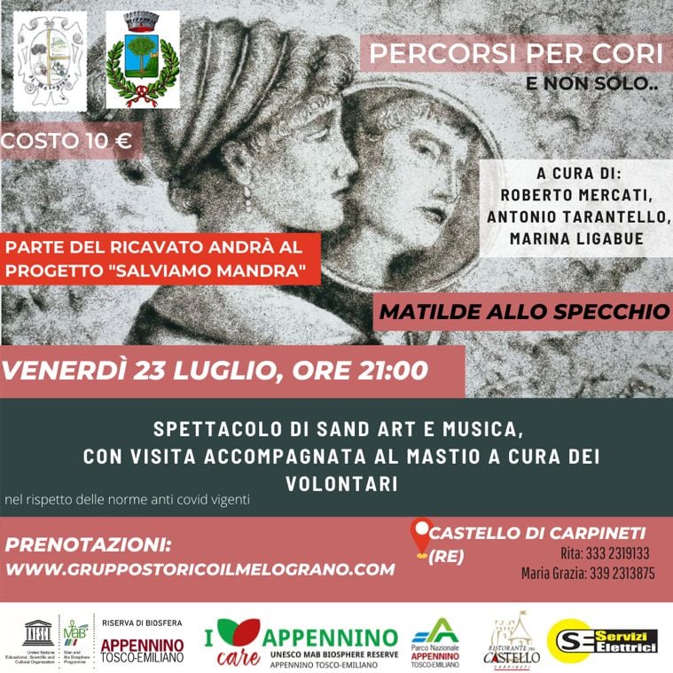 Spettacolo di Sand Art e musica