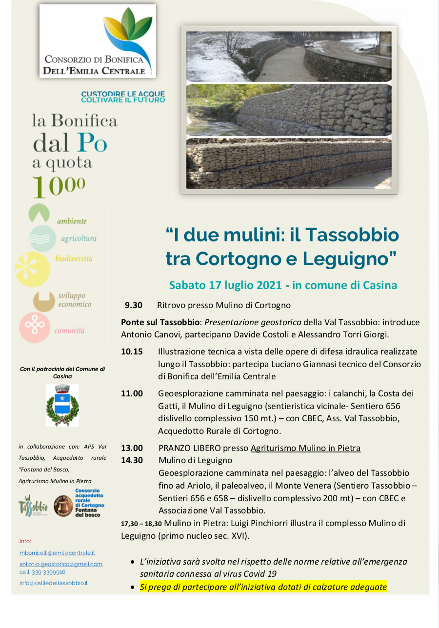 Il Tassobbio tra Cortogno e Leguigno