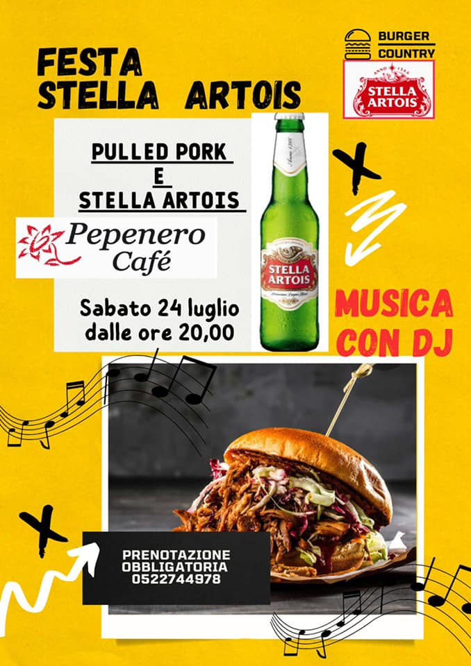 Pulled pork e Stella Artois