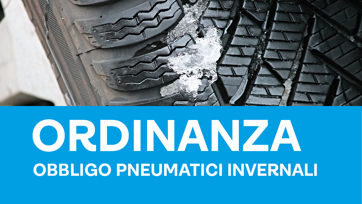 Obbligo utilizzo pneumatici invernali Comune di Casina