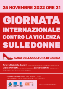 25 Novembre 2022 | Giornata Internazionale contro la violenza sulle donne