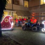 Babbo Natale per le vie di Casina con la Croce Rossa