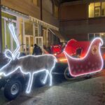 Babbo Natale per le vie di Casina con la Croce Rossa