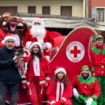 Babbo Natale per le vie di Casina con la Croce Rossa