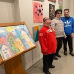 Biblioteca | In mostra i dipinti del Centro Arcobaleno di Casina