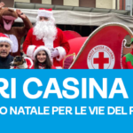 Babbo Natale per le vie di Casina con la Croce Rossa