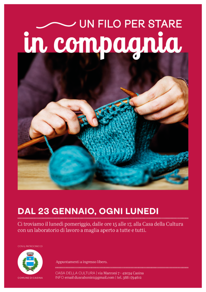 Un filo per stare in compagnia