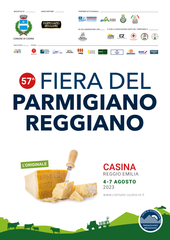 4-7 agosto 2023 | Torna la Fiera del Parmigiano Reggiano
