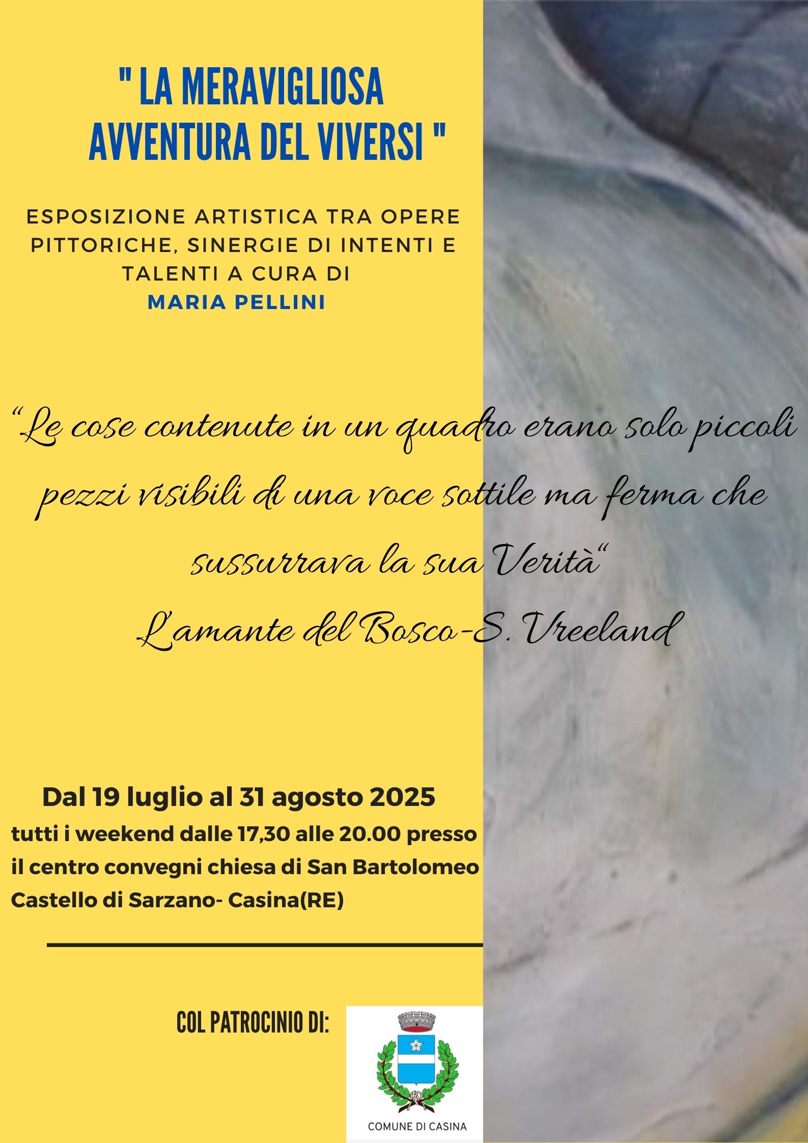 mostra la meravigliosa avventura del viversi