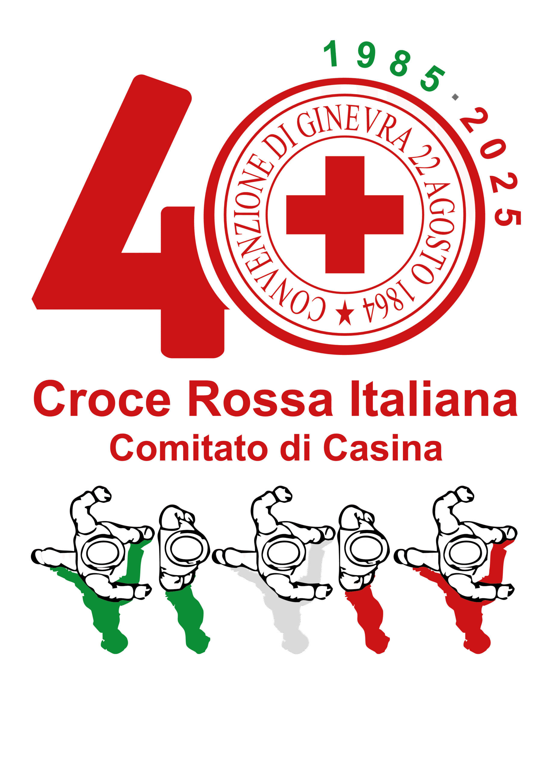 Cri Casina logo 40 anni