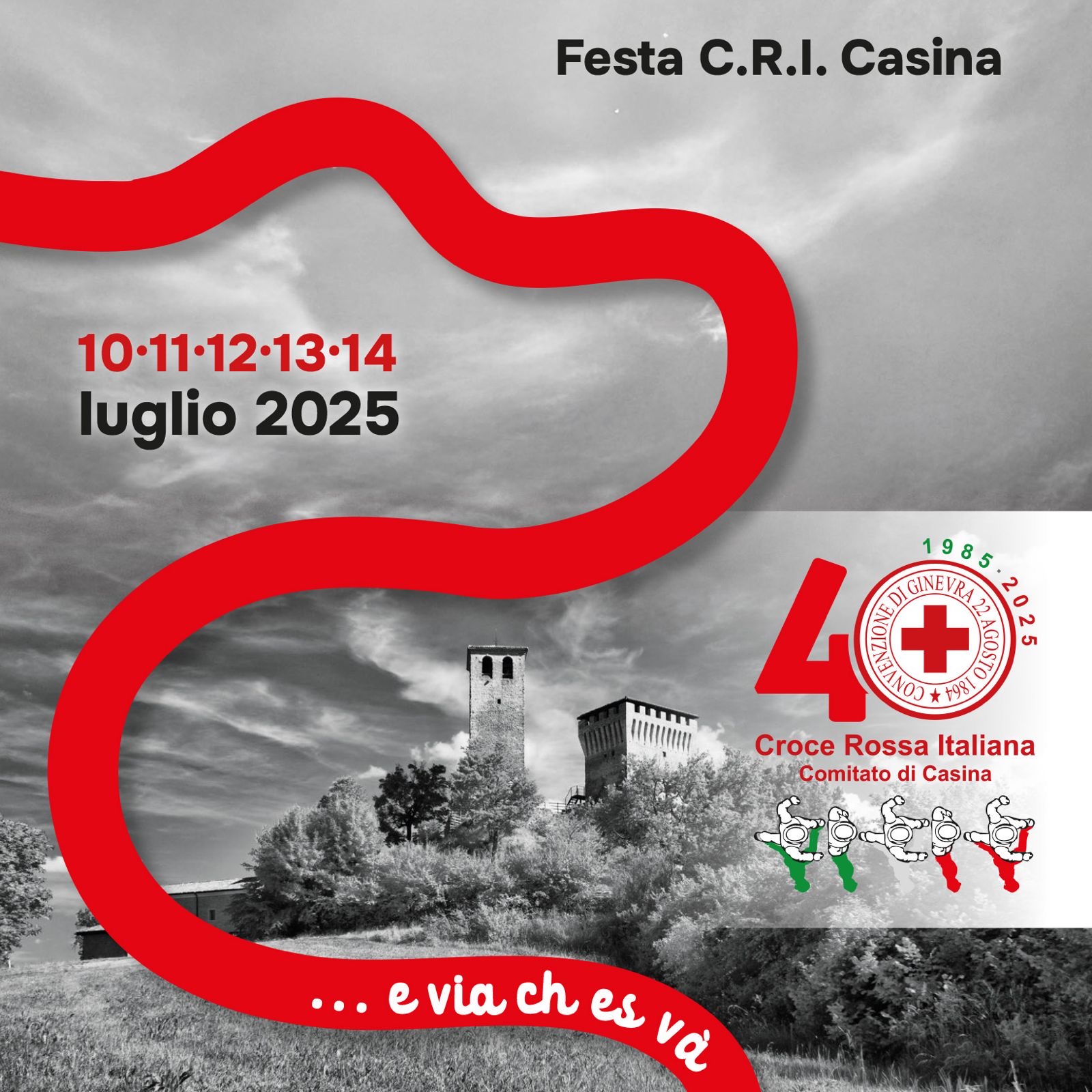 Festa 40° Croce Rossa Casina